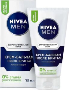 Nivea Men крем-бальзам после бритья Успокаивающий для чувствительной кожи 75мл