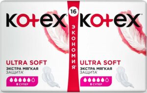 Kotex Прокладки Ultra Soft Super Pads 16шт