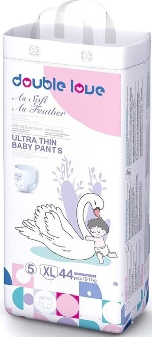 Double Love трусики Детские XL №5 (12-17кг) 44шт