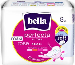 Bella Гигиенические прокладки Perfecta Ultra Rose Maxi 8шт