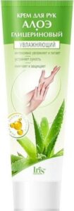 IRIS Cosmetic крем для рук Увлажняющий Глицериновый Алоэ 100мл