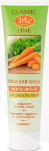 IRIS Cosmetic Крем для лица Увлажняющий Морковный 100мл