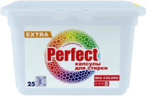 Perfect капсулы для стирки Mix Colors 25шт