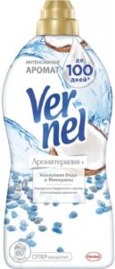 Vernel кондиционер для белья АРОМА КОКОС.ВОДА И МИНЕРАЛЫ 1440мл