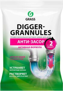 Grass Digger-Grannules гранулы для прочистки труб Анти-засор 70гр