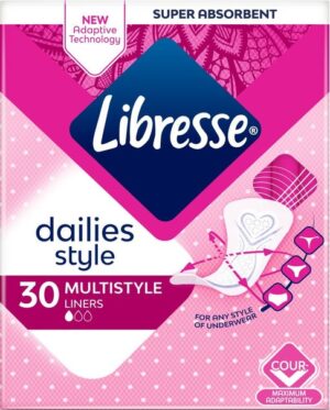 Libresse Ежедневные Прокладки Dailies Style Multistyle Liners 30шт