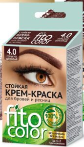 Fito Color Краска для бровей Тон 4.0 горький шоколад 4мл