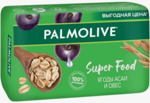 Palmolive мыло Super Food ягоды Асаи и Овёс 150гр