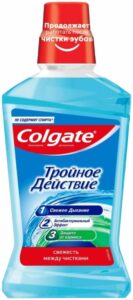 Colgate ополаскиватель для полости рта Тройное действие 500мл