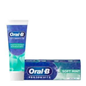 Oral B Зубная паста Pro 3d White Soft mint 75мл