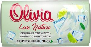 Olivia Мыло Ледяная свежесть Лайм с Ментолом 140гр