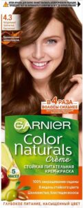 Garnier Color Naturals Краска для волос №4.3 Натуральный Золотистый Каштановый 110мл