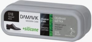 Damavik губка для обуви Silicone Чёрная 1шт