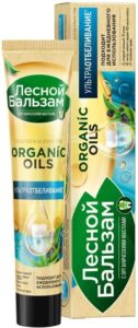 Лесной бальзам зубная паста Organic Oils Ультраотбеливание 75мл