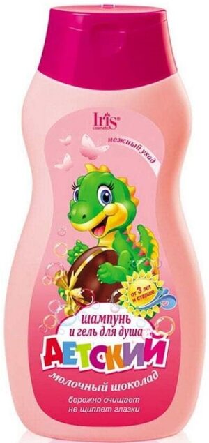 IRIS Cosmetic шампунь и гель для душа Детский ароматный Банан 300мл