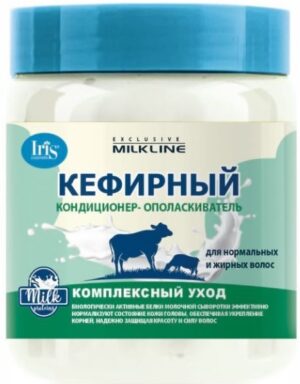Iris Exclusive Nature Line кондиционер-ополаскиватель для волос Кефирный 500мл