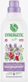 Synergetic бальзам-кондиционер для белья Гипоаллергенный Ирис и Гранат 750мл
