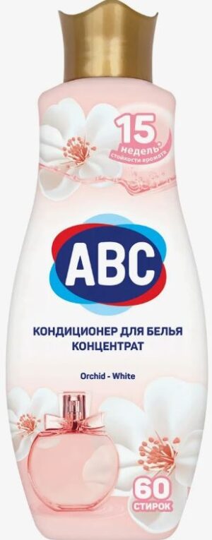 ABC Ополаскиватель для белья Концентрированный Parfumia Orchid-White 1440мл