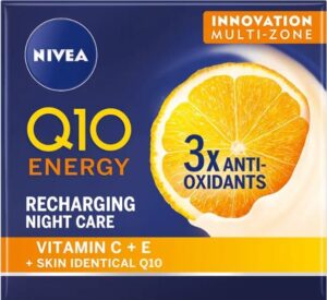 Nivea крем для лица ночной Energy Q10 Recharging  Витамины С и Е 50мл