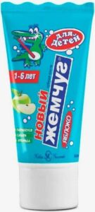 Новый Жемчуг зубная паста Детская Яблоко 50мл