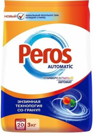 Peros порошок для стирки Авт. White&Colors 3кг