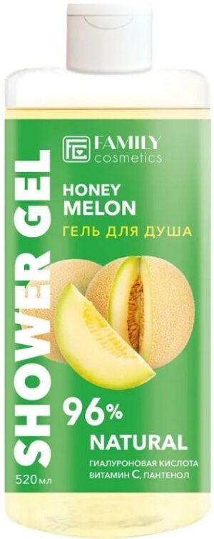 Family Cosmetics гель для душа Honey Melon 520мл