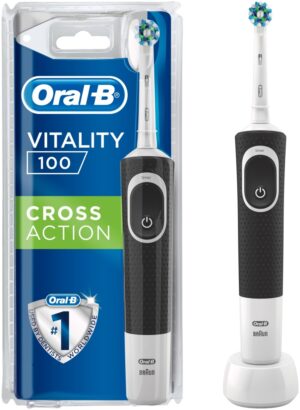 ORAL B Braun Vitality Зубная щетка Аккумуляторная Cross Action Black 1шт