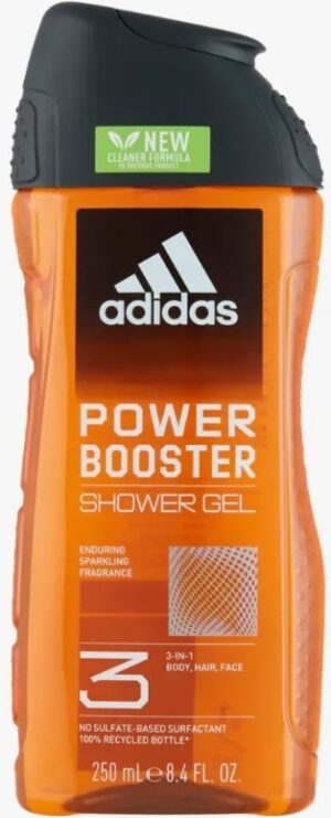 ADIDAS Men гель для душа 3в1 Power Booster 250мл