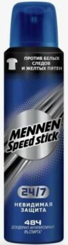 Mennen Speed Stick Дезодорант Спрей Невидимая защита150мл.