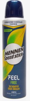 Mennen Speed Stick Дезодорант Спрей Feel Free 150мл.