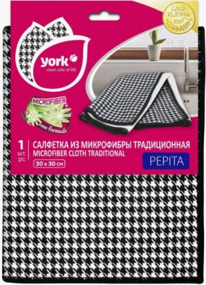 York салфетка из микрофибры традиционная, 1шт.