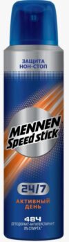 Mennen Speed Stick Дезодорант Спрей Активный день 150мл.