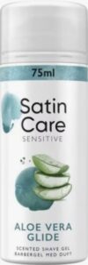Gillette Satin Care Sensitive Skin Гель для бритья с экстрактом Алоэ вера 75мл