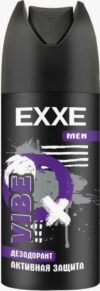 EXXE MEN мужской дезодорант аэрозоль VIBE, 150мл.