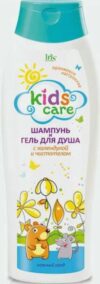 Iris Kids care Детский шампунь и гель для душа  Календула и чистотел  400мл.