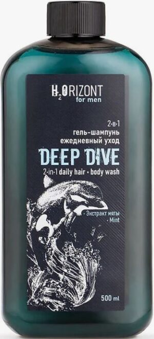 H2Orizon Deep Dive гель-шампунь Экстракт мяты 500мл.