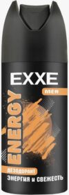 EXXE MEN мужской дезодорант аэрозоль ENERGY 150мл.