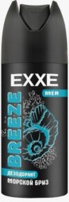 EXXE MEN мужской дезодорант аэрозоль BREEZE, 150мл.