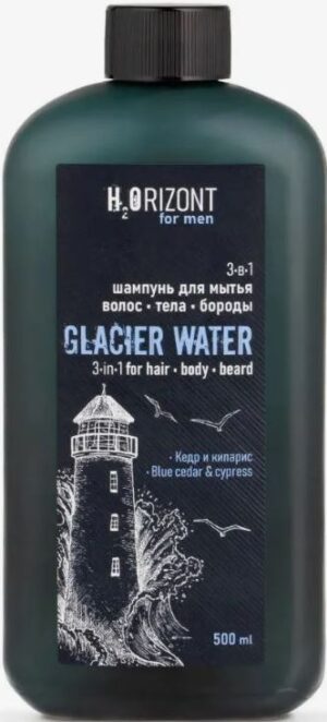 H2Orizon Glacier Water гель-шампунь Кедр и кипарис 500мл.