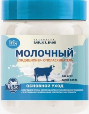 Iris Exclusive Nature Line кондиционер-ополаскиватель для волос Молочный 500мл