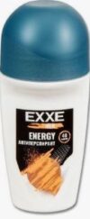 EXXE MEN мужской дезодорант антиперспирант ролик ENERGY. 50мл.