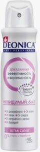 Deonica дезодорант спрей Невимдимый 6в1, 150мл.