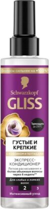 Gliss Kur Экспресс-Кондиционер Густые и крепкие 200мл