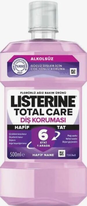 Listerine ополаскиватель для полости рта c мягким вкусом мяты  250мл