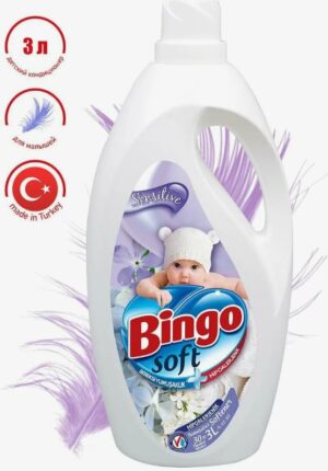 BINGO SOFT Кондиционер для белья белья Sensitive 3000мл