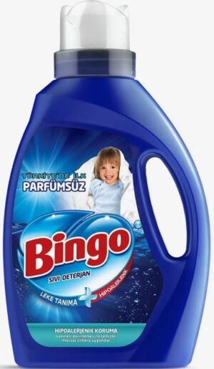 BINGO жидкий порошок для стирки No Parfume 1245мл