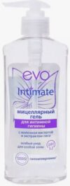 EVO Laboratoires мицеллярный гель для Интимной гигиены экстракт Овса 275мл