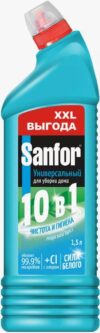 SANFOR UNIVERSAL средство для чистки и дезинфекции Морской бриз 1500мл