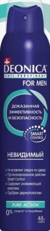 Deonica For Men дезодорант спрей Невидимый, 200мл