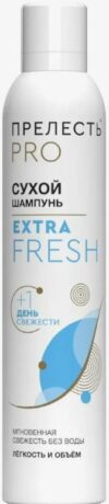 Прелесть Pro сухой шампунь Extra Fresh 200мл